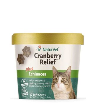 NaturVet Cat Cranberry Relief 60ct