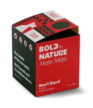 Bold by Nature Raw Dog MEGA Beef