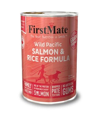 First Mate Dog Salmon/Rice 12.5oz