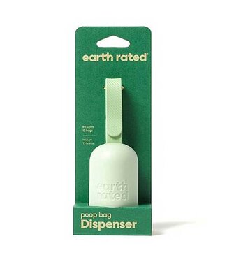 Earth Rated Dispenser + 15 Unscented Poop Bags