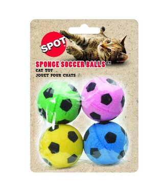 SPOT Sponge Soccer Balls 4pk