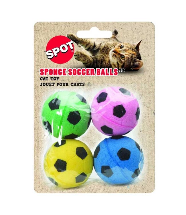 Sponge Soccer Balls 4pk