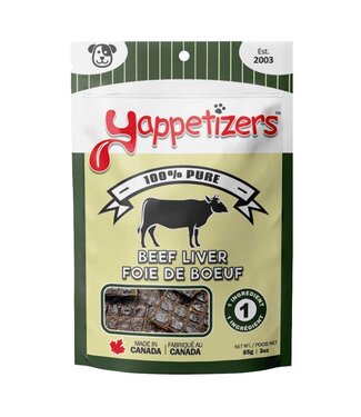 Yappetizers Beef Liver 85g