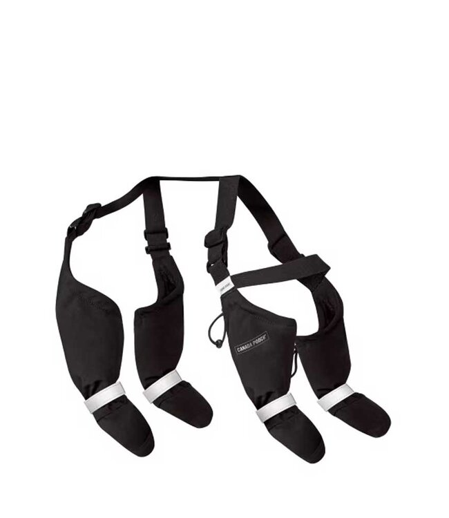 Suspender Boots Black