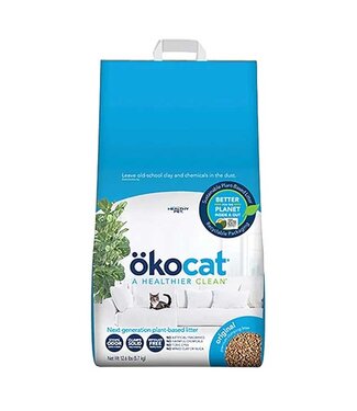 oko cat Natural Wood Clumping Litter