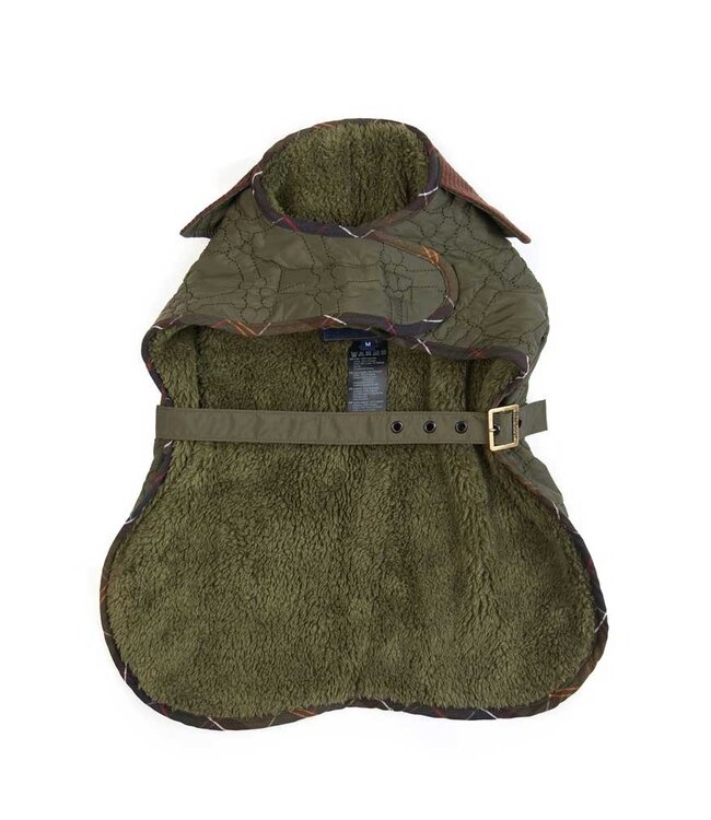 Coat Quilted Bone Olive