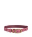 Barbour Collar Leather Pink