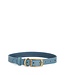 Barbour Collar Leather Blue