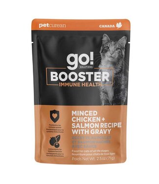 GO! Cat Immune Booster Minced Chicken/Salmon 2.5oz