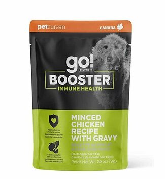 GO! Dog Booster Immune Minced Chicken Gravy 2.8oz