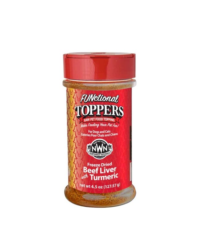 Topper Beef Liver and Tumeric 5oz