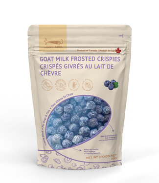Loopy Paws Goat Milk Frosted Crispies Blueberry 30g