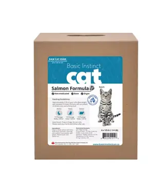 Red Dog Blue Kat RDBK Cat Basic Instinct Organic Salmon 4x125g