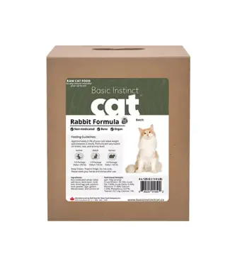 Red Dog Blue Kat RDBK Cat Basic Instinct Non-medicated Rabbit 4x125g /4