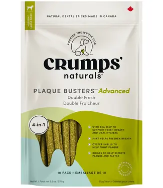 Crumps Crumps Plaque Busters Double Fresh Kelp 7in 10pk
