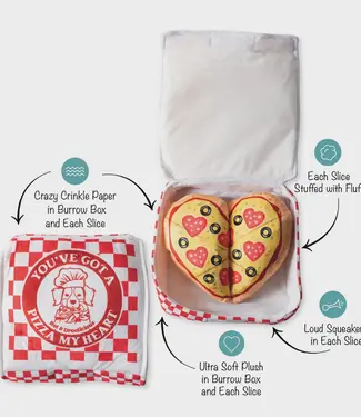 Fringe Studio Fringe Studio Hide & Seek Pizza My Heart Toy