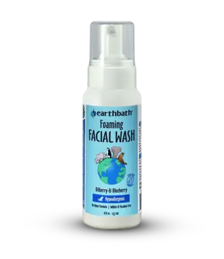 Earth Bath Earthbath Foaming Facial Wash Bilberry & Blueberry 8oz