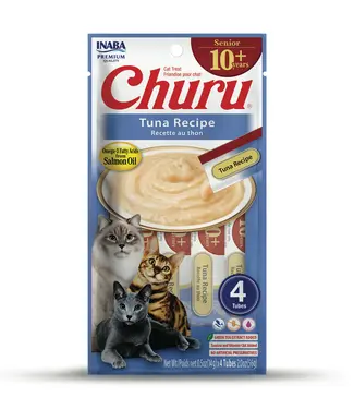 Churu Churu Senior 10+ Tuna 4pk