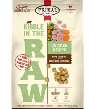 Primal Primal Cat Kibble in the Raw Chicken