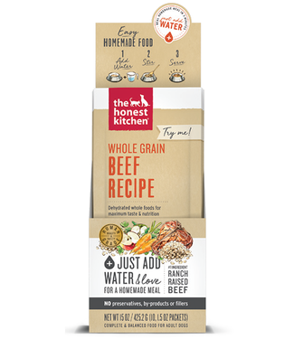 The Honest Kitchen Honest Kitchen Dog Dehydrated Whole Grain Beef 1.5oz
