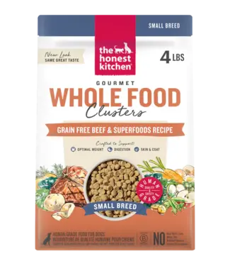 The Honest Kitchen Honest Kitchen Dog Clusters GF Small Breed Beef 4lb