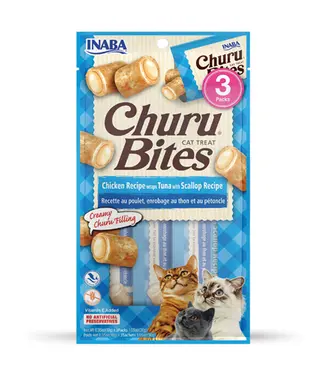 Churu Churu Cat Tuna/Scallop Bites 3pk