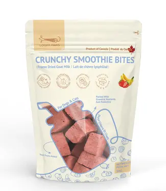 Loopy Paws Crunchy Smoothie Bites Strawberry and Banana 30g