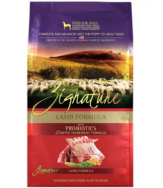 Zignature Zignature Dog LID Lamb 4lb