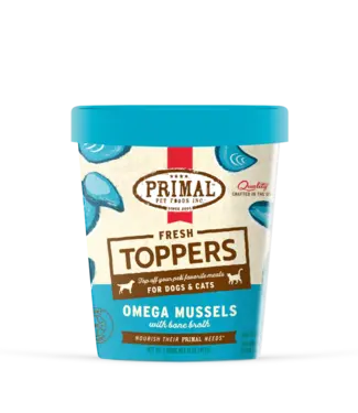 Primal Primal Fresh Topper Omega Mussels 16oz