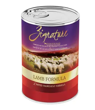 Zignature Zignature Dog LID Lamb 13oz