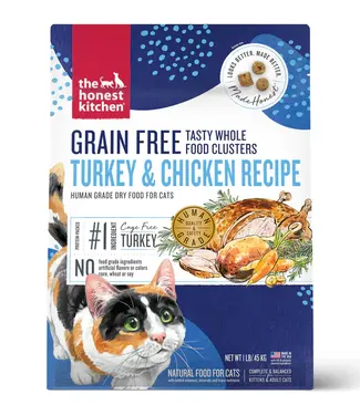 The Honest Kitchen Honest Kitchen Cat GF Clusters Chicken/Turkey