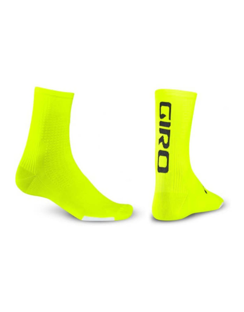 Giro HRC Cycling Sock Neon Yellow
