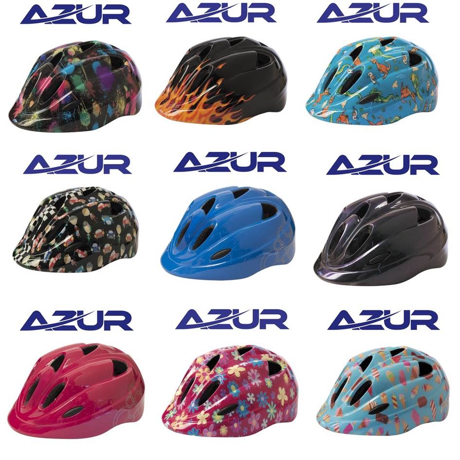 azur kids helmet