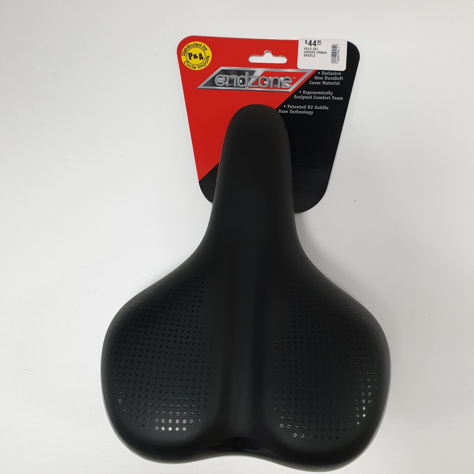 Velo Endzone Unisex Urban Gel Saddle