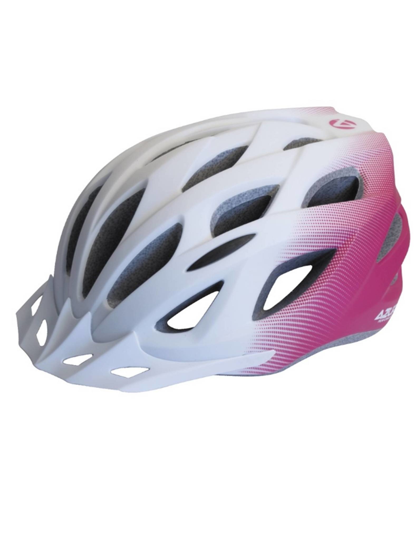 Azur L61 White/Pink Fade Helmet Joondalup Cycle City