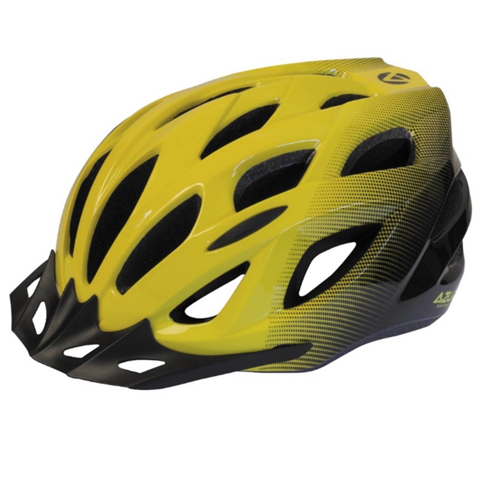 Azur L61 Yellow/Black Fade Helmet Joondalup Cycle City