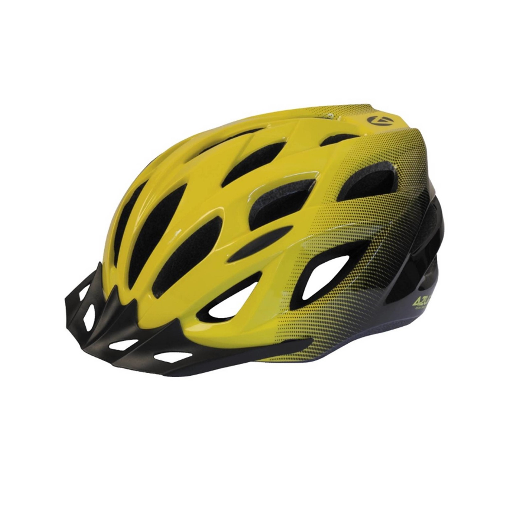 Azur L61 Yellow/Black Fade Helmet