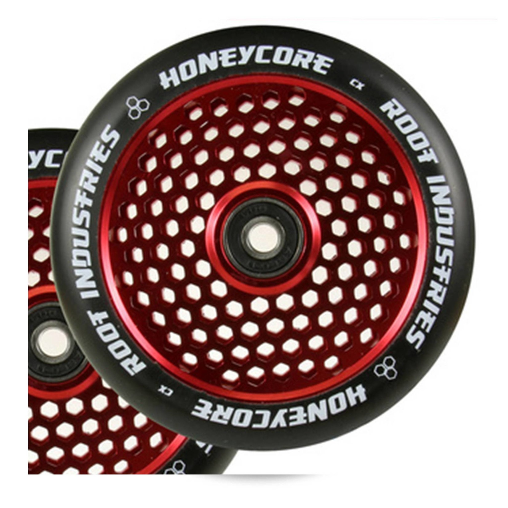 Root Industries HoneyCore 120mm Scooter Wheel Black Red