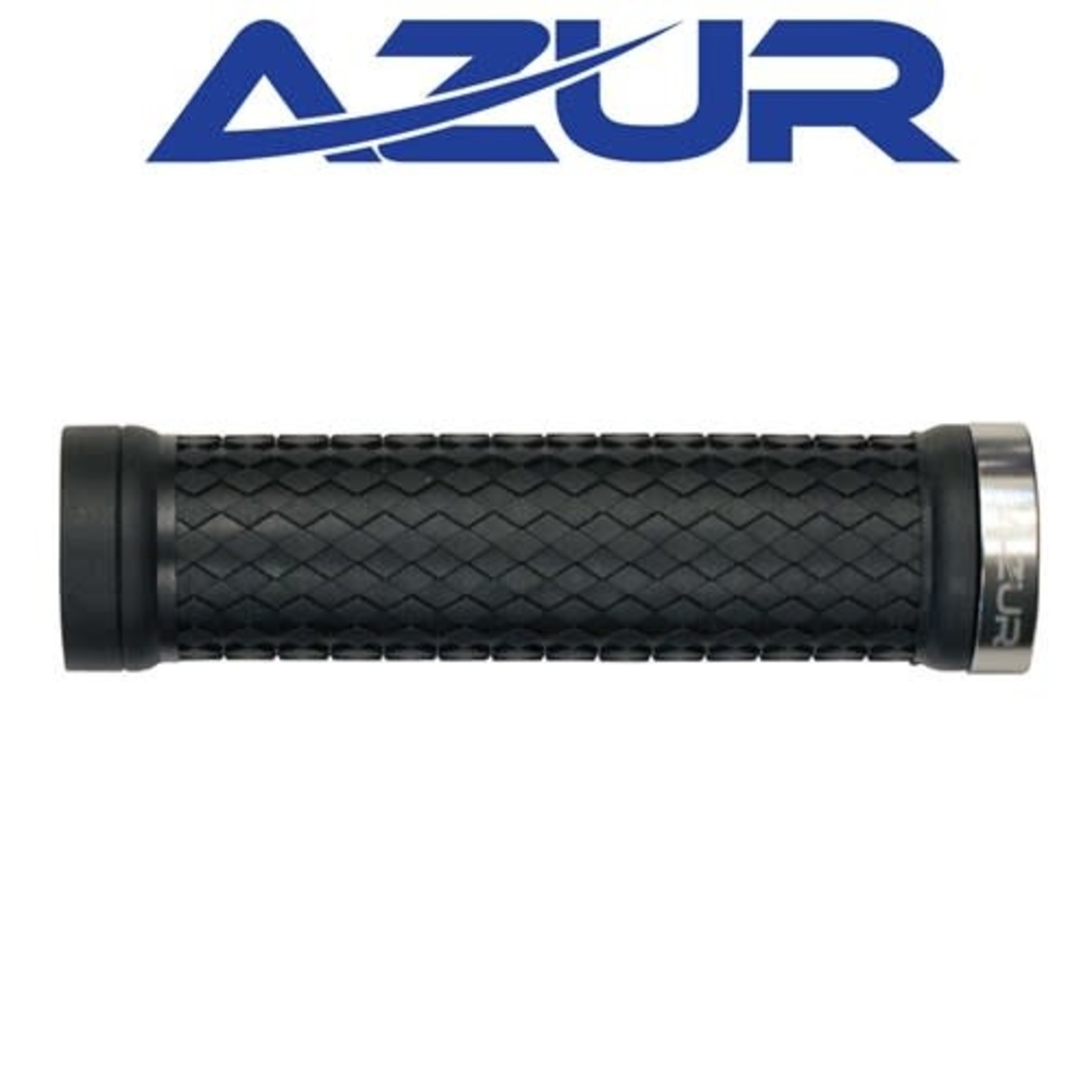 Azur Charge Lock-on Grip Black/Silver
