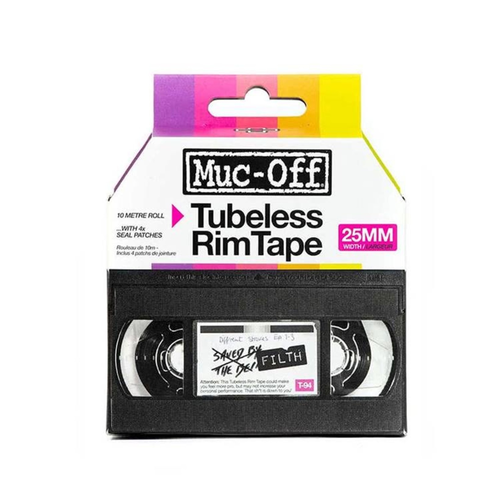 Muc-Off Muc-Off Rim Tape 10m Roll 25mm