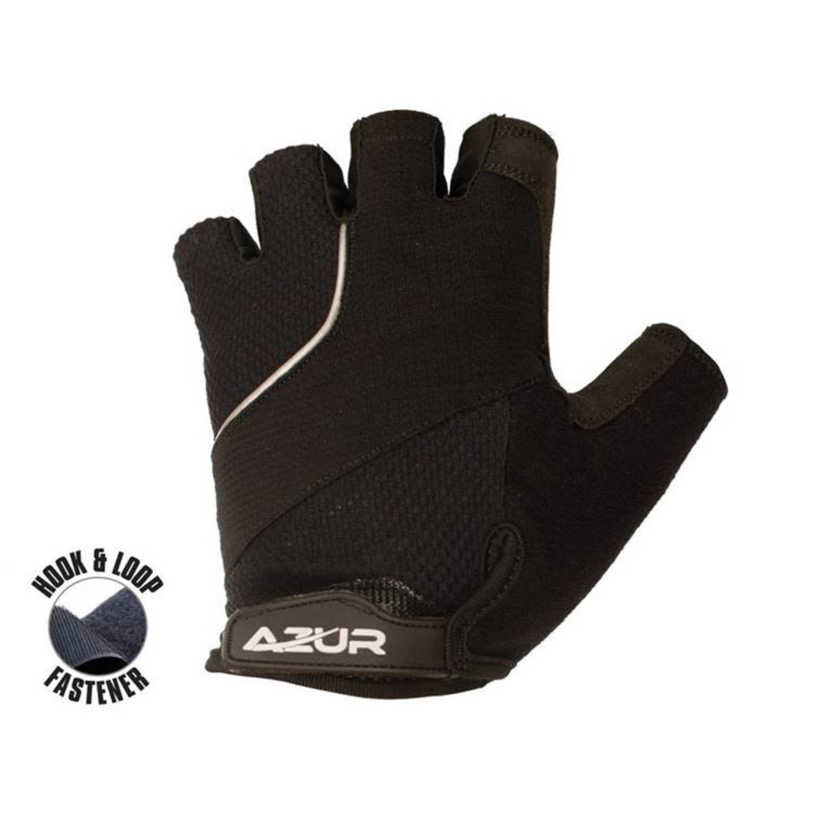 Azur S6 Short Finger Gloves Black