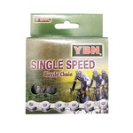 YBN S410H 1/2 x 1/8 Single Speed Chain Silver