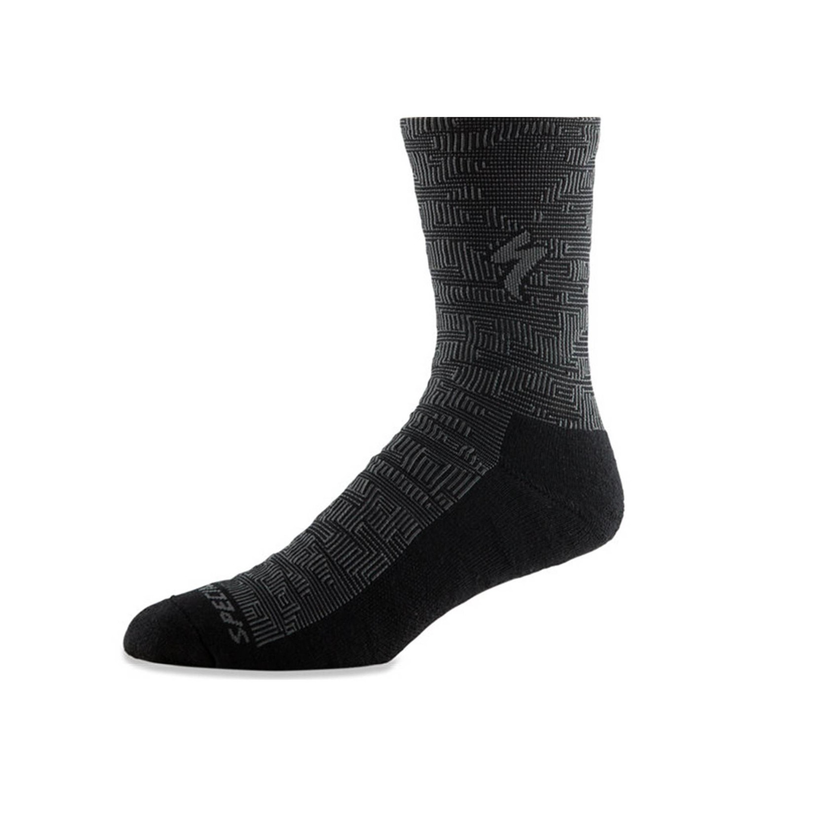 Specialized Techno MTB Tall Sock Black/Charocoal