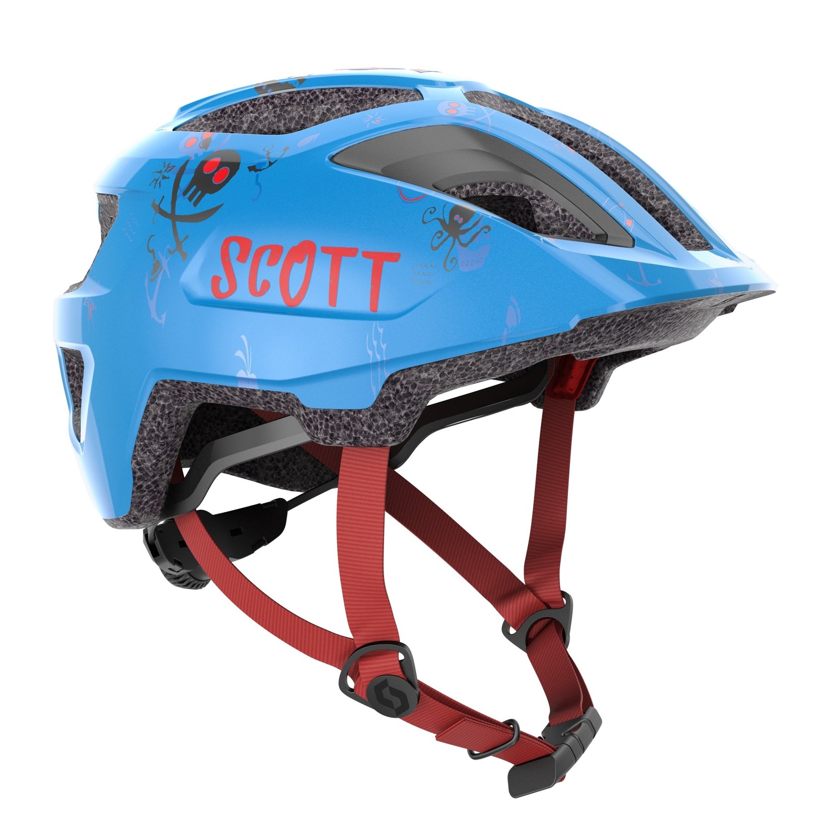 Scott Scott Spunto Kid Helmet Atlantic Blue