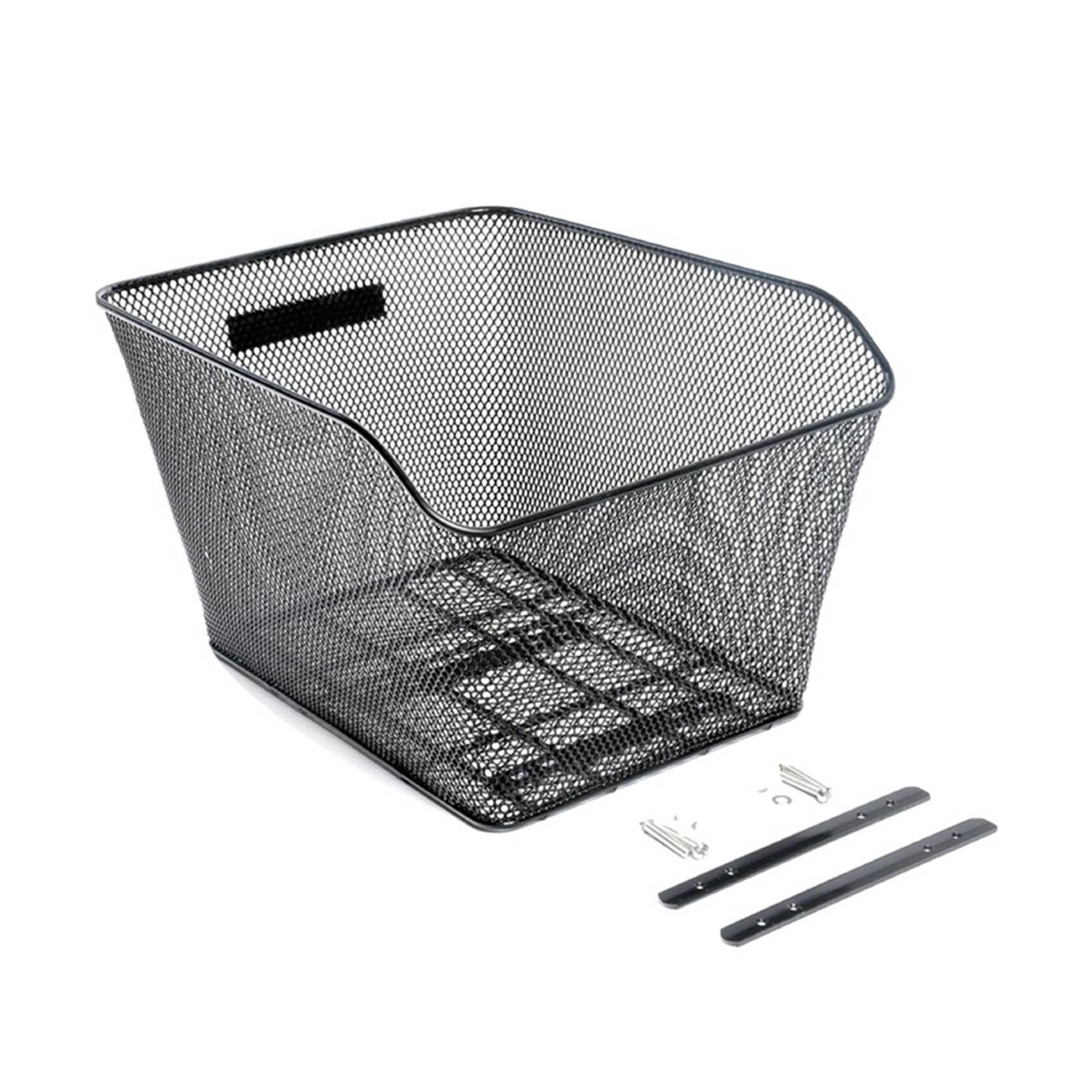 Azur Wire Mesh Rear Basket Black Joondalup Cycle City