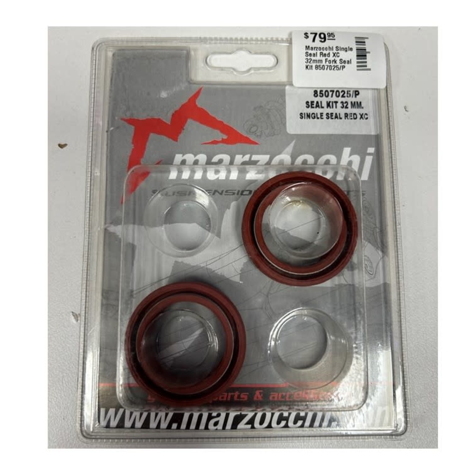 Marzocchi Single Seal Red XC 32mm Fork Seal Kit 8507025/P