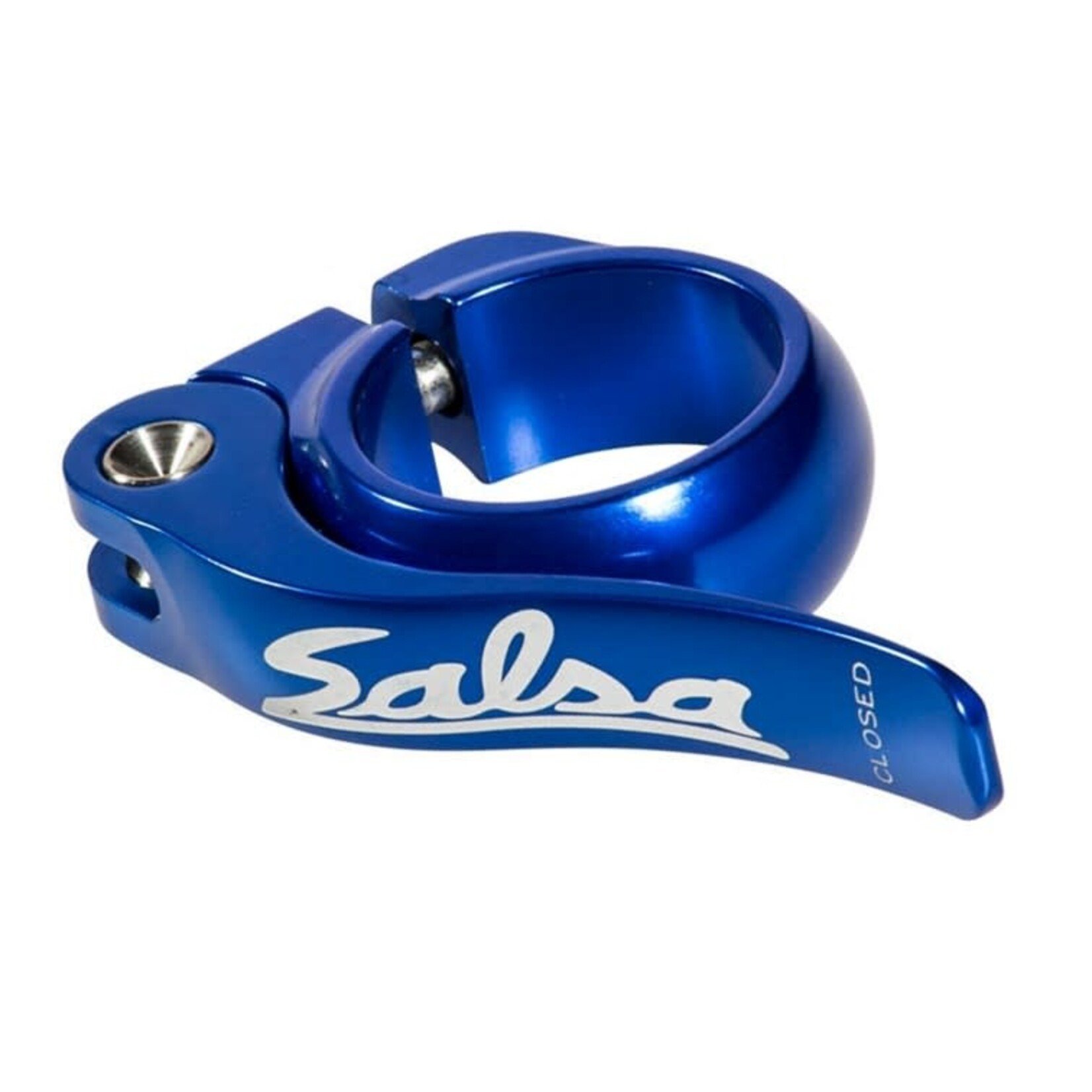 Salsa Salsa Flip-Lock Seat Post Clamp QR 32.0 Blue