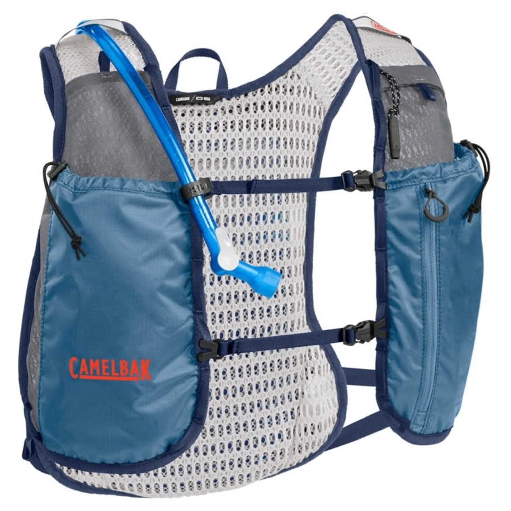 Camelbak Circuit Vest 1.5L Hydration Pack Captains Blue/Spicy Orange