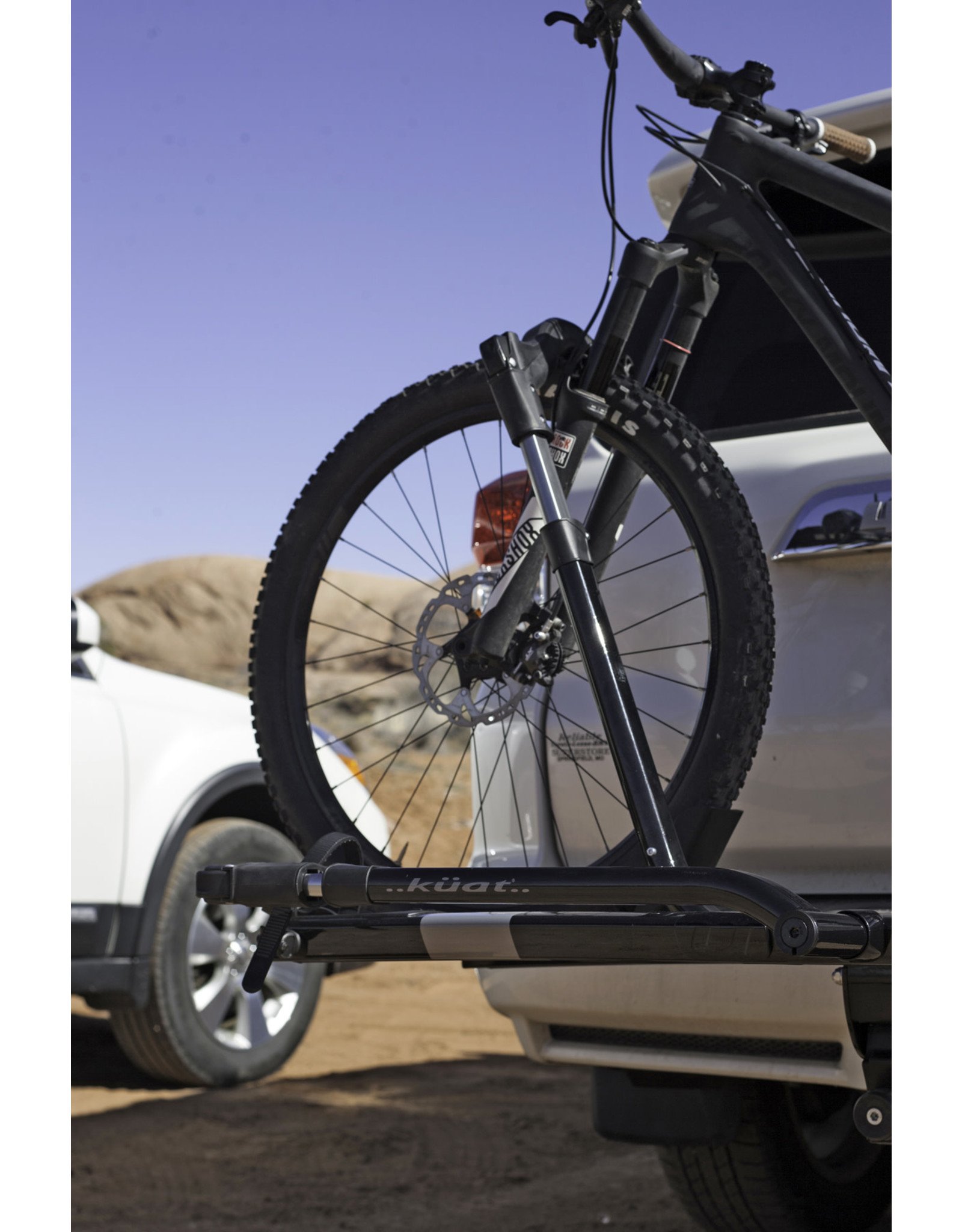 Kuat Sherpa 2.0 - 2" 2 Bike Rack - Black Metallic/Gray Anodize