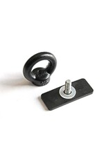 Front Runner Black Tie Down Rings for Track Systems
